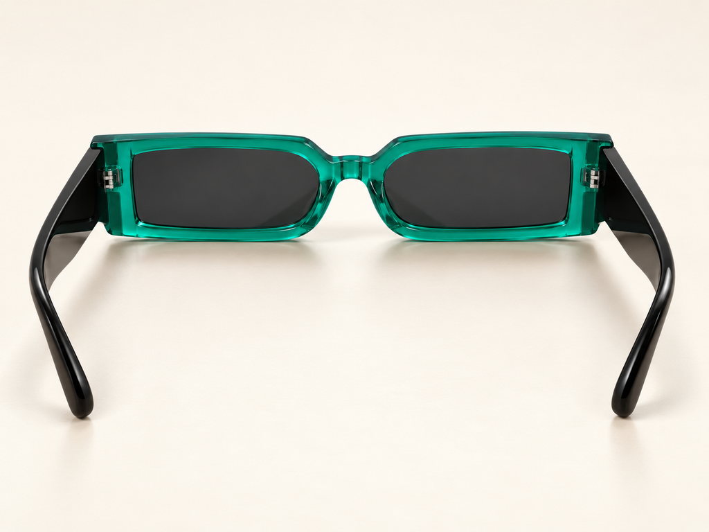 Verdant Cyber Rectangular Sunglasses